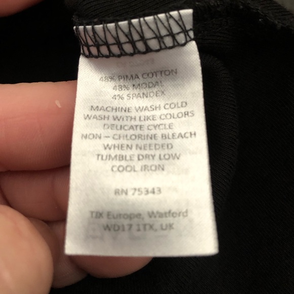 Cynthia Rowley Perfect Black Long Sleeve Top size small - Picture 8 of 8